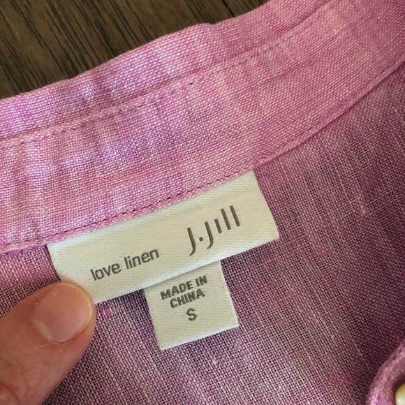 J JILL Linen Top - Picture 6 of 9